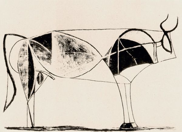 'Bull - plate 7', December 28, 1945 (lithograph)