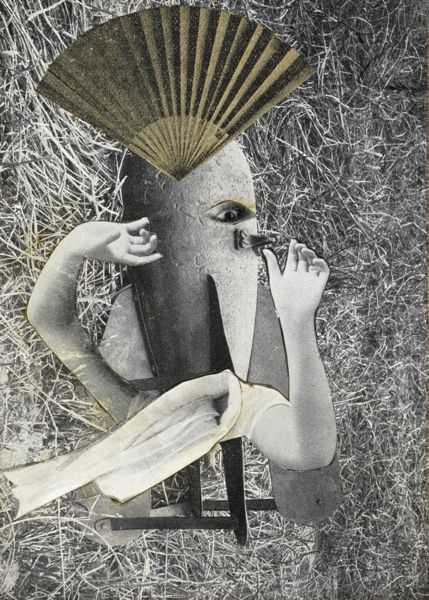 Max Ernst (1891-1976) - 'The Chinese Nightingale' 1920 (photomontage)