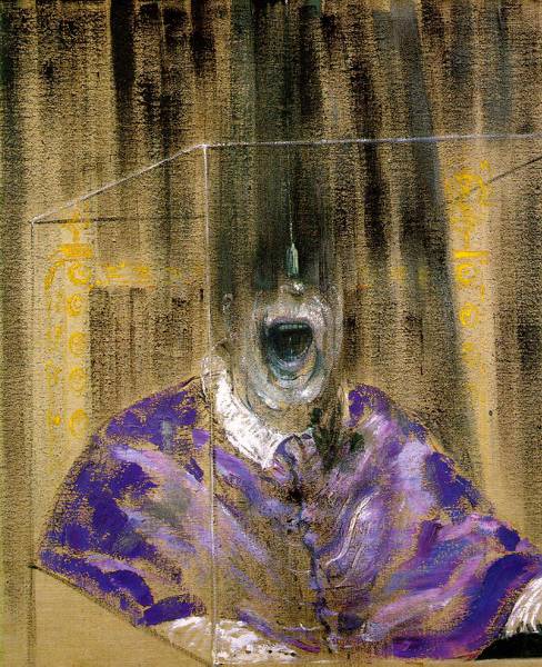FRANCIS BACON (1909-1992) 'Head IV', 1949 (oil on canvas) 