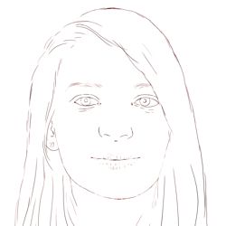 Color Pencil Portraits - Starting a Portrait in Line