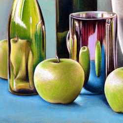 Still Life with Pastels