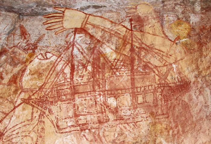 ancient aboriginal rock art