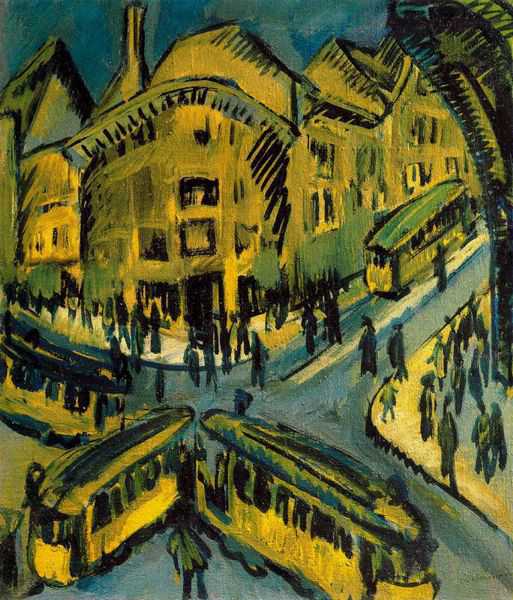 ERNST LUDWIG KIRCHNER (1880-1938) 'Nollendorfplatz', 1912(oil on canvas) 