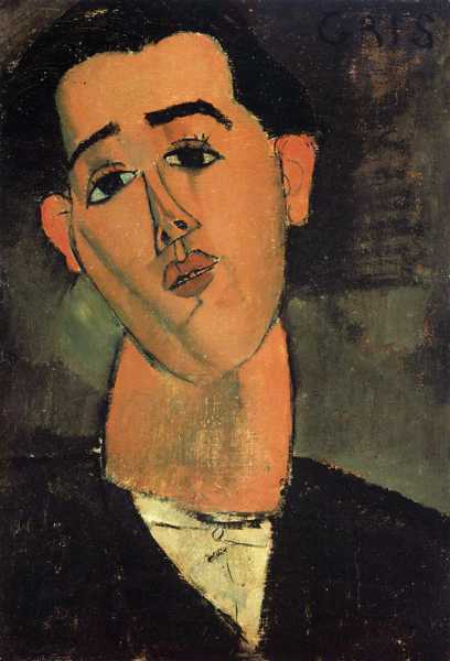 'Portrait of Juan Gris', 1915 (oil on canvas)