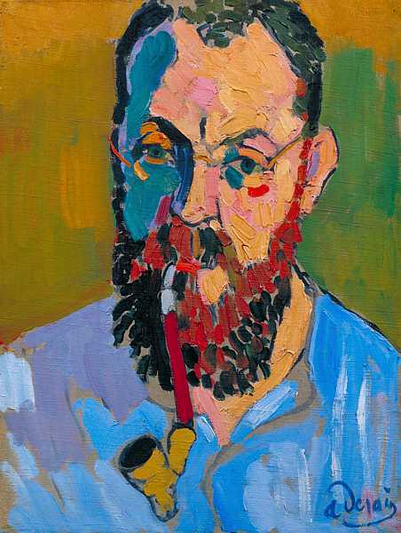 ANDRÉ DERAIN (1880-1954) Portrait of Matisse, 1905 (oil on canvas)