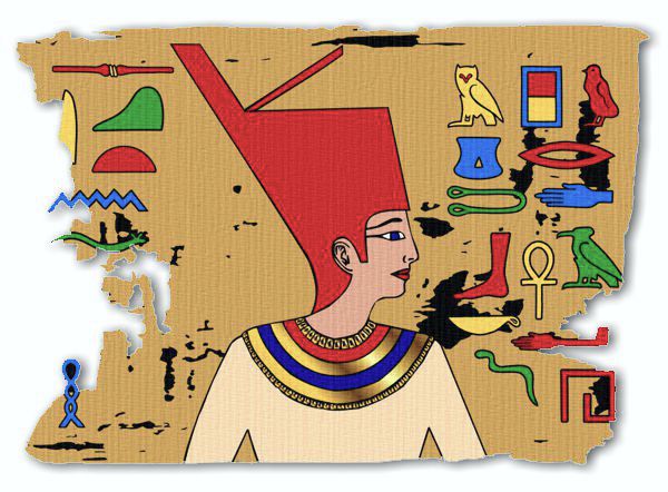 ancient egyptian headdress profile