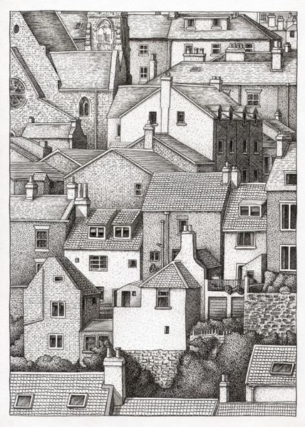 Pen & Pencil architecture drawings on Behance