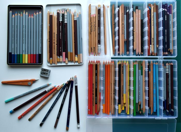 Color Pencil Portraits - Materials and Techniques