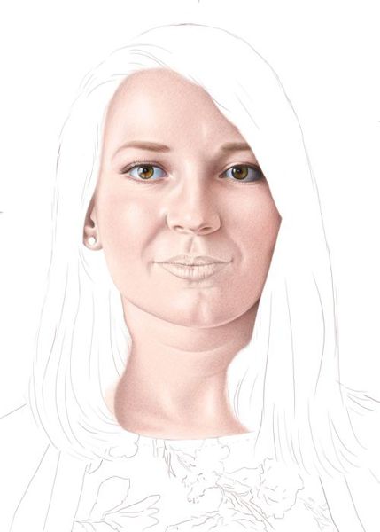 Color Pencil Portraits How To Shade The Skin