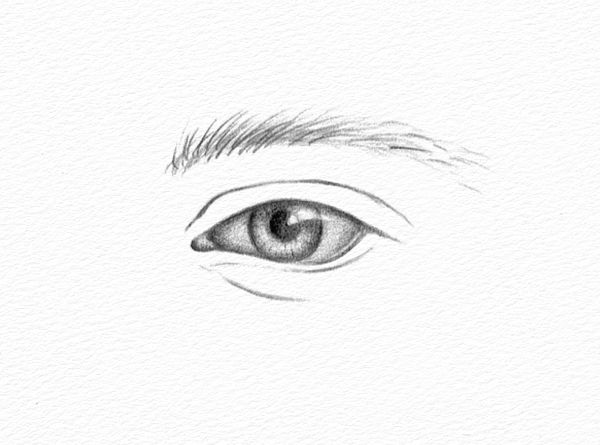 Pencil Portraits How To Draw An Eye