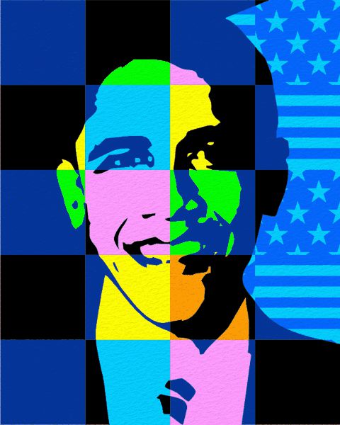 Pop Art Group Project - Barack Obama
