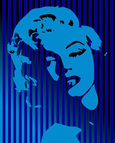 Pop Art Portrait - Marilyn Monroe