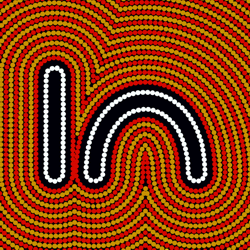 Aboriginal Art Symbol - Woman