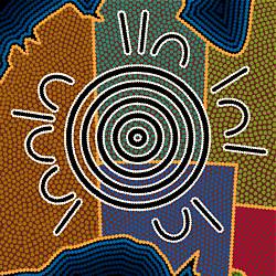 Aboriginal Dot Art Lesson