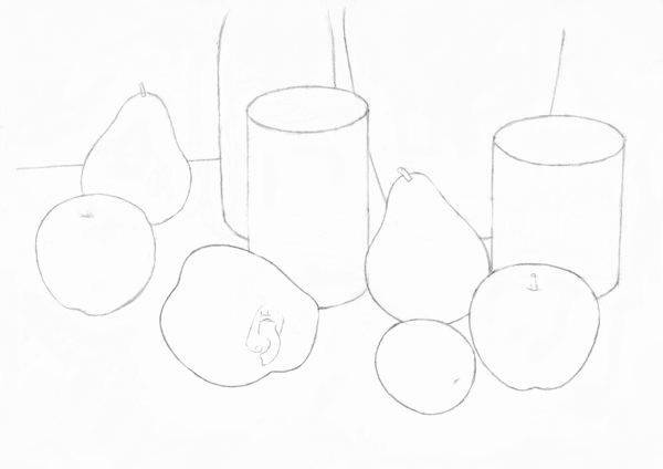 Tonal Still life drawing of jug with art resources. | Flickr
